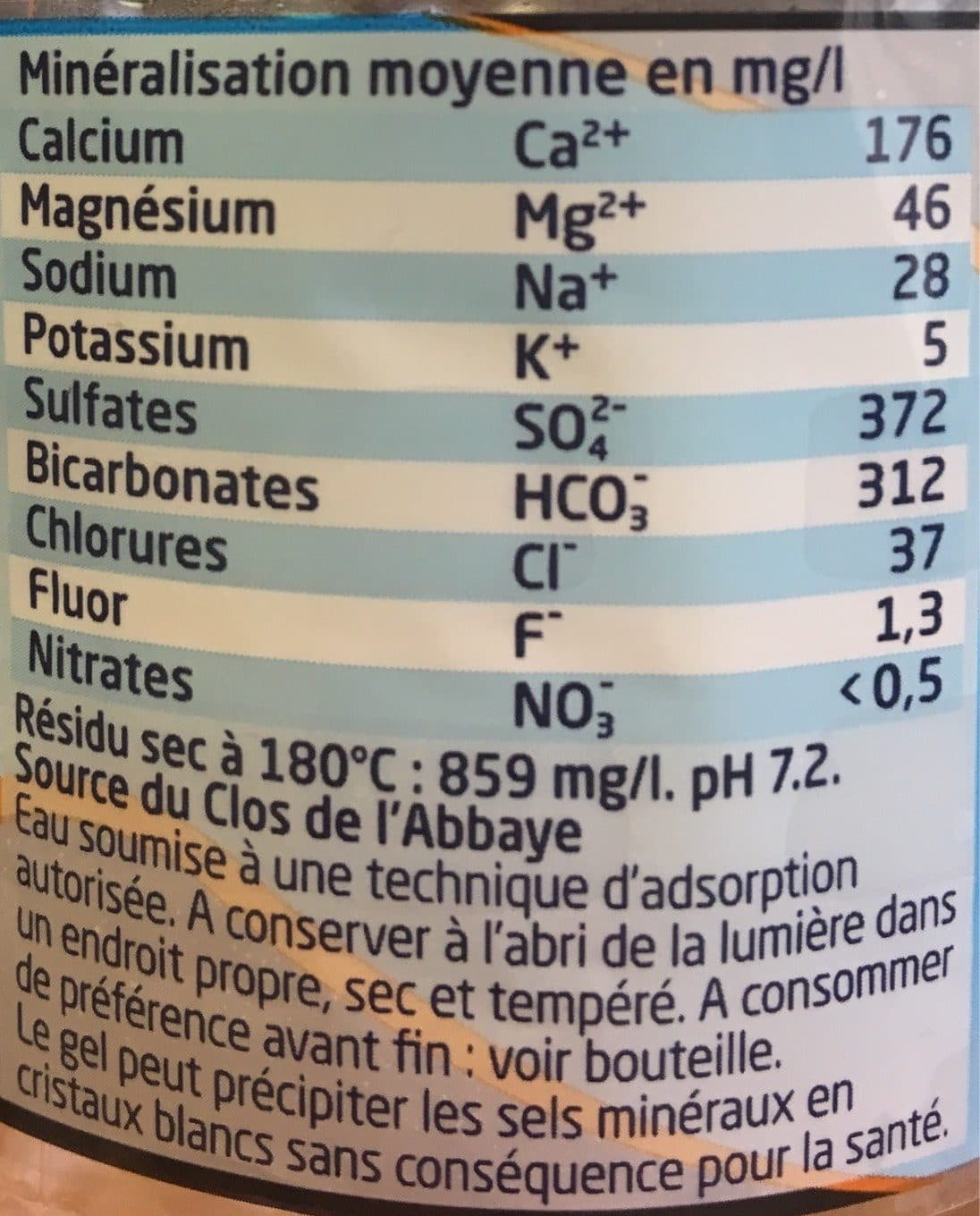 SaintAmand Eau Minérale Naturelle packshot