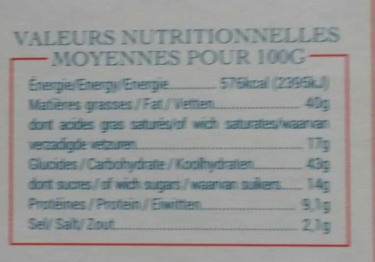 Albert Ménès Galichons au Cheddar saveur Noix packshot