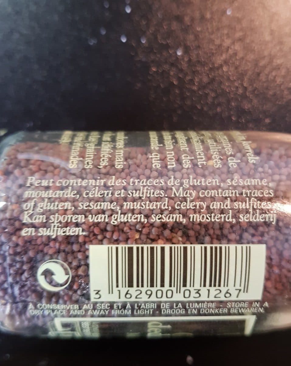 Albert Ménès Moutarde En Graines packshot