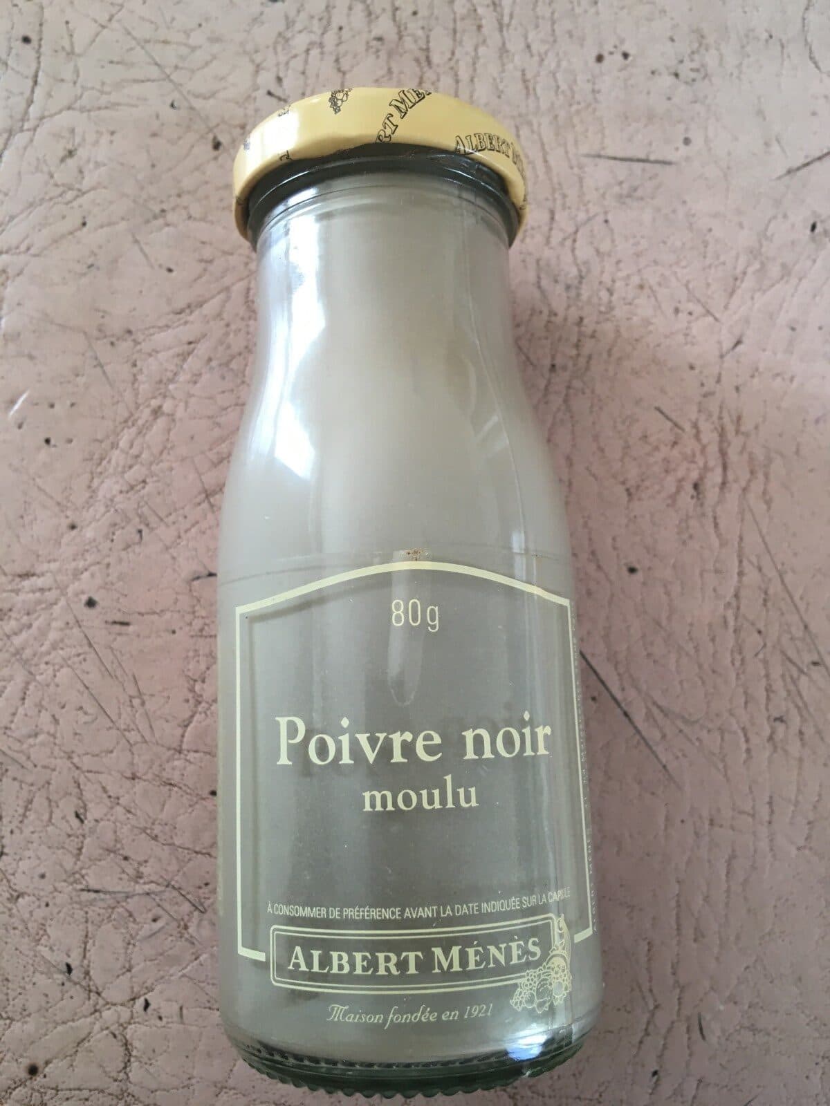 Albert Ménès Poivre Noir Moulu packshot