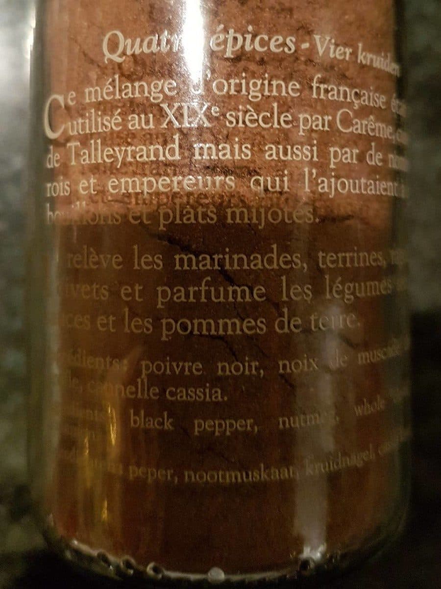 Albert Ménès Epice Quatre épices packshot