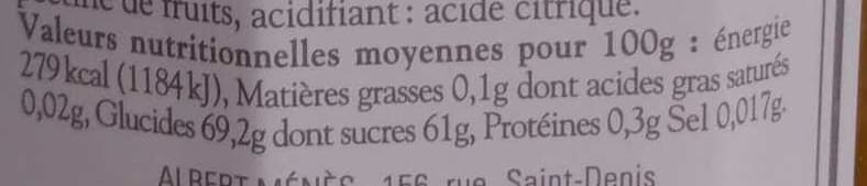 Albert Ménès Marmelade de clémentine corse en tranches packshot