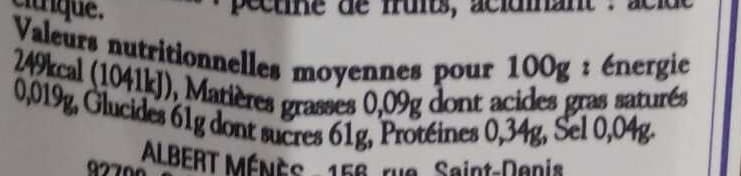 Albert Ménès Marmelade d'orange amère écorces fines packshot