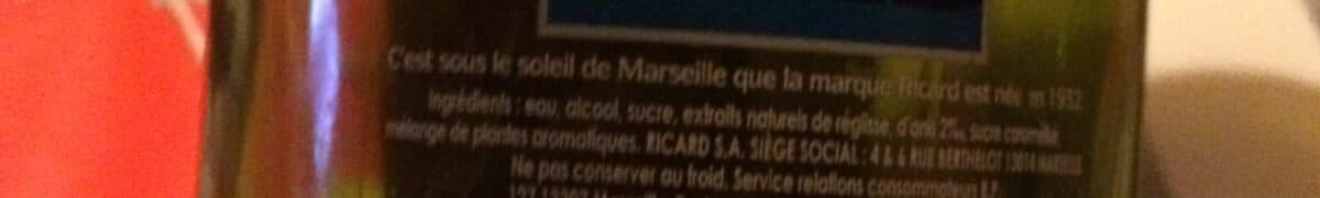 Ricard Ricard packshot