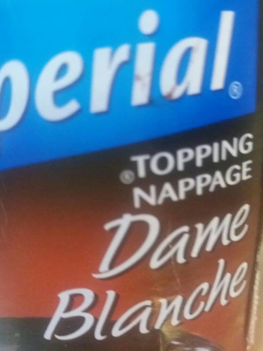Open Food Facts Topping nappage packshot