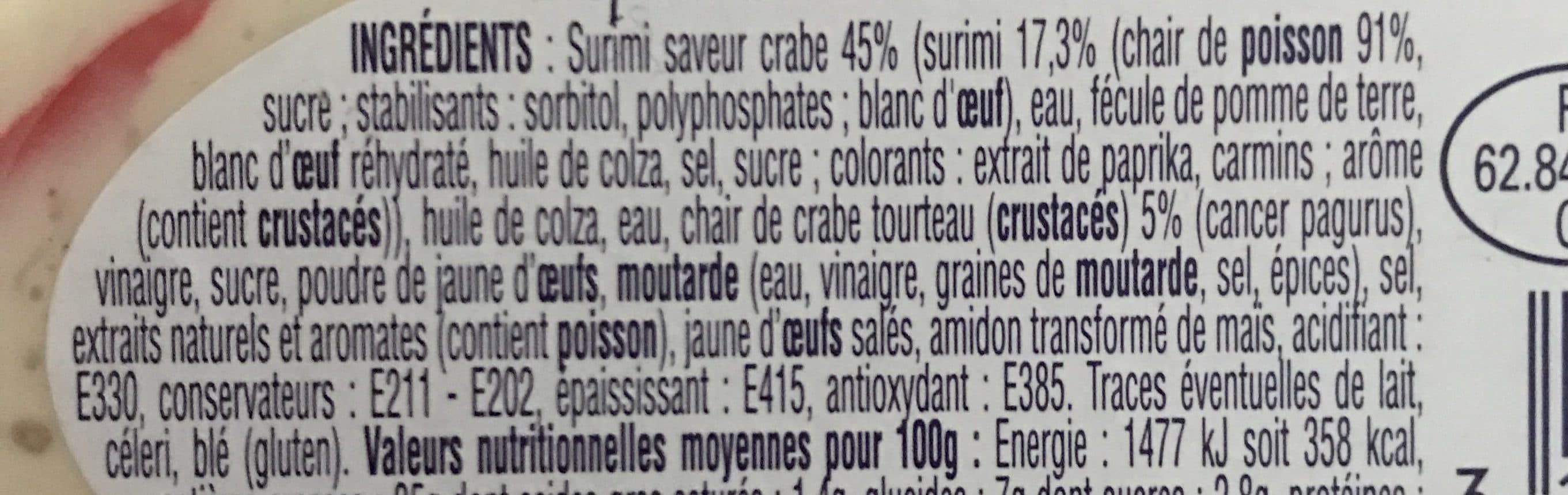 Simon Tartinable de Surimi & Crabe tourteau (+20% gratuit) packshot