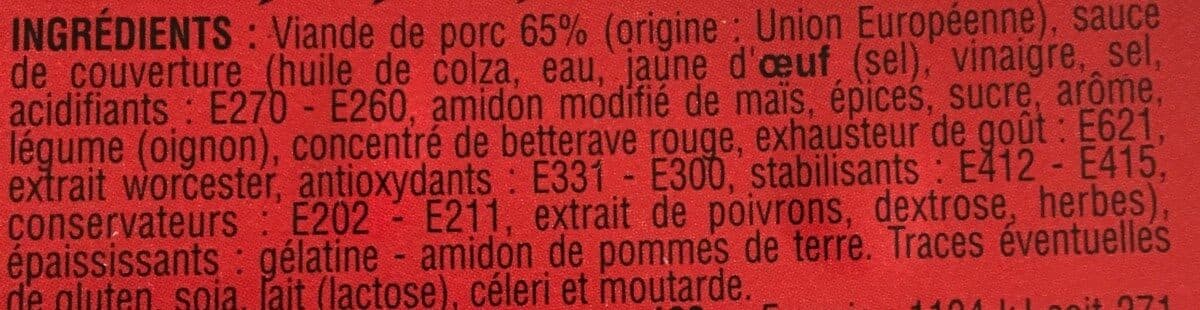 Simon Américain préparé packshot
