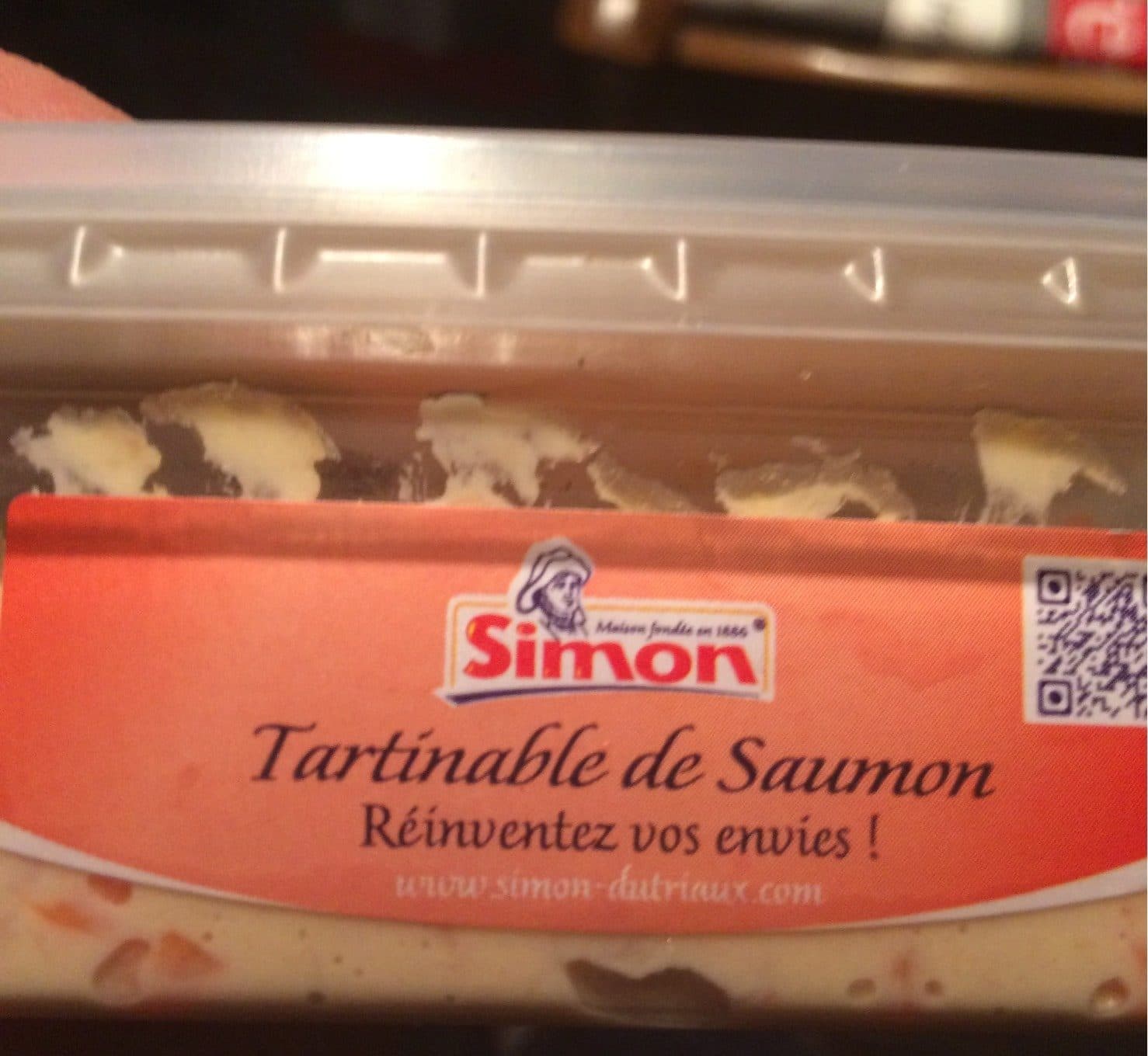 Simon Tartinable de saumon packshot
