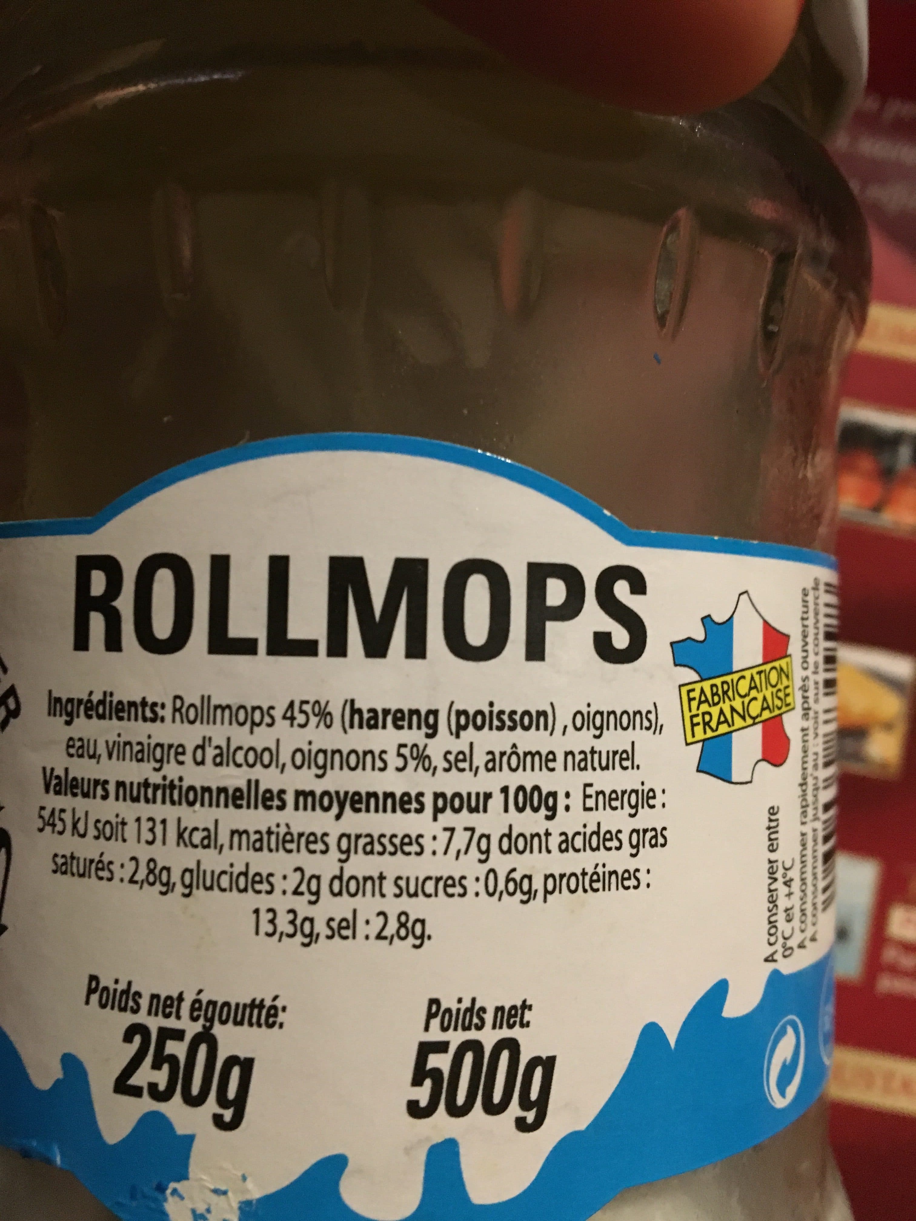 Petit Côtier Rollmops packshot