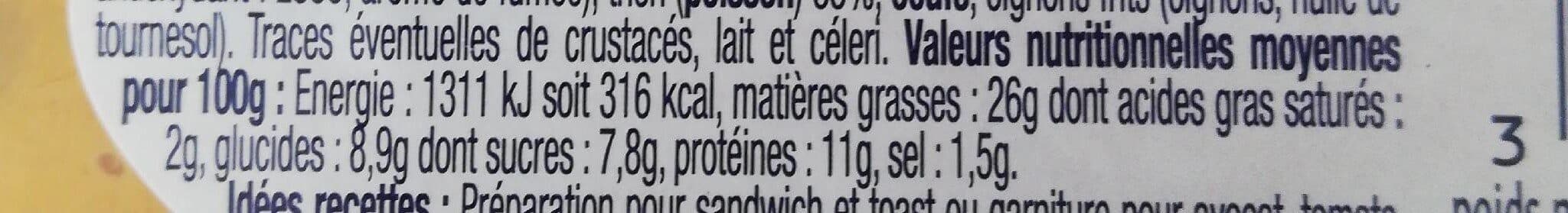 Simon Tartinables de thon sauce ch'ti packshot
