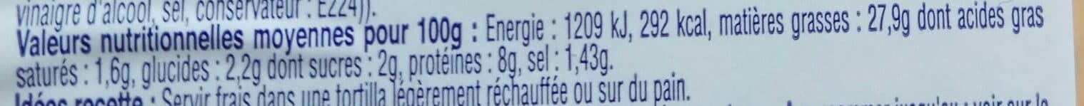 Simon Tartinable de thon à la mexicaine packshot