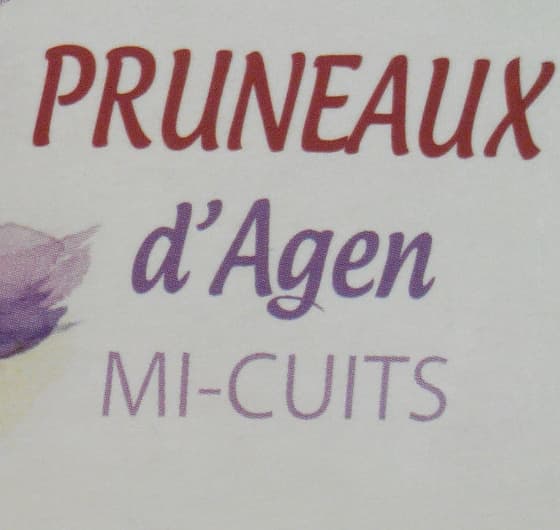 Pruno'Délice Pruneaux d'Agen mi-cuits pasteurisés packshot