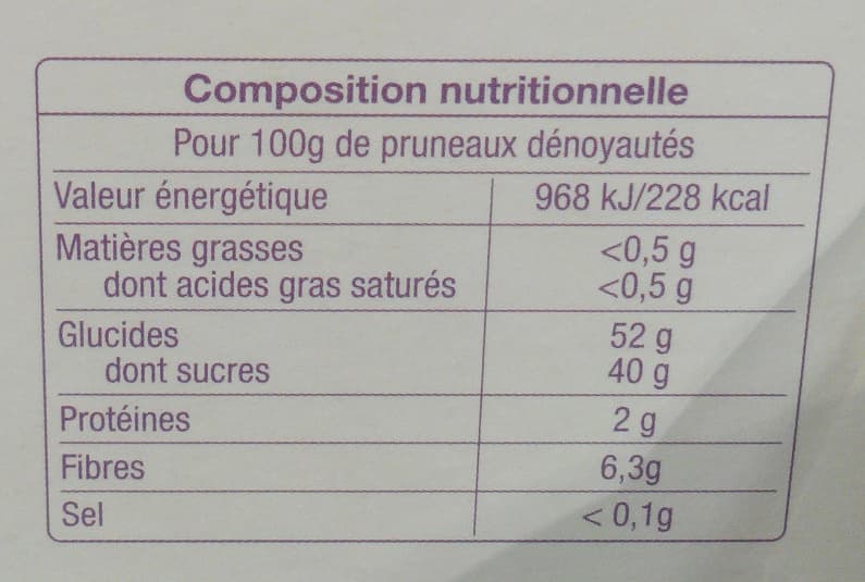 Pruno'Délice Pruneaux d'Agen mi-cuits pasteurisés packshot