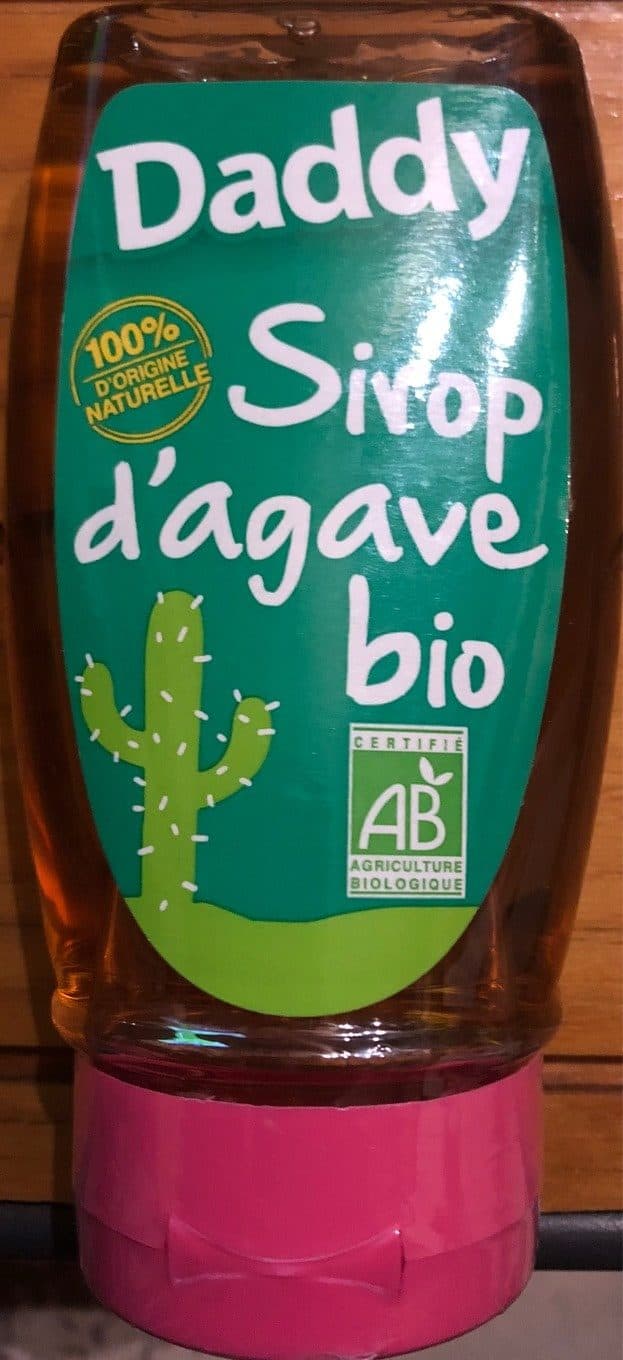 Daddy Sirop d’agave bio packshot