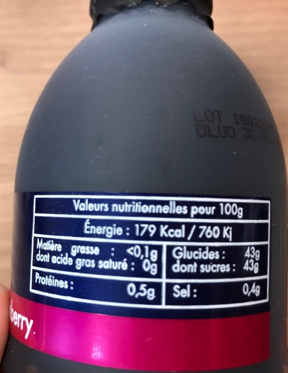 Martin pouret Creme de vinaigre au jus de Cranberry packshot