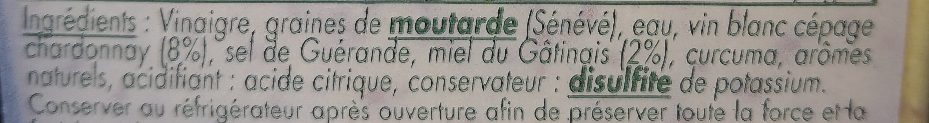 Martin Pouret Mourtarde de Miel et Chardonnay packshot