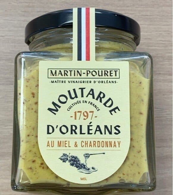 Martin Pouret Moutarde Miel & Chardonnay packshot