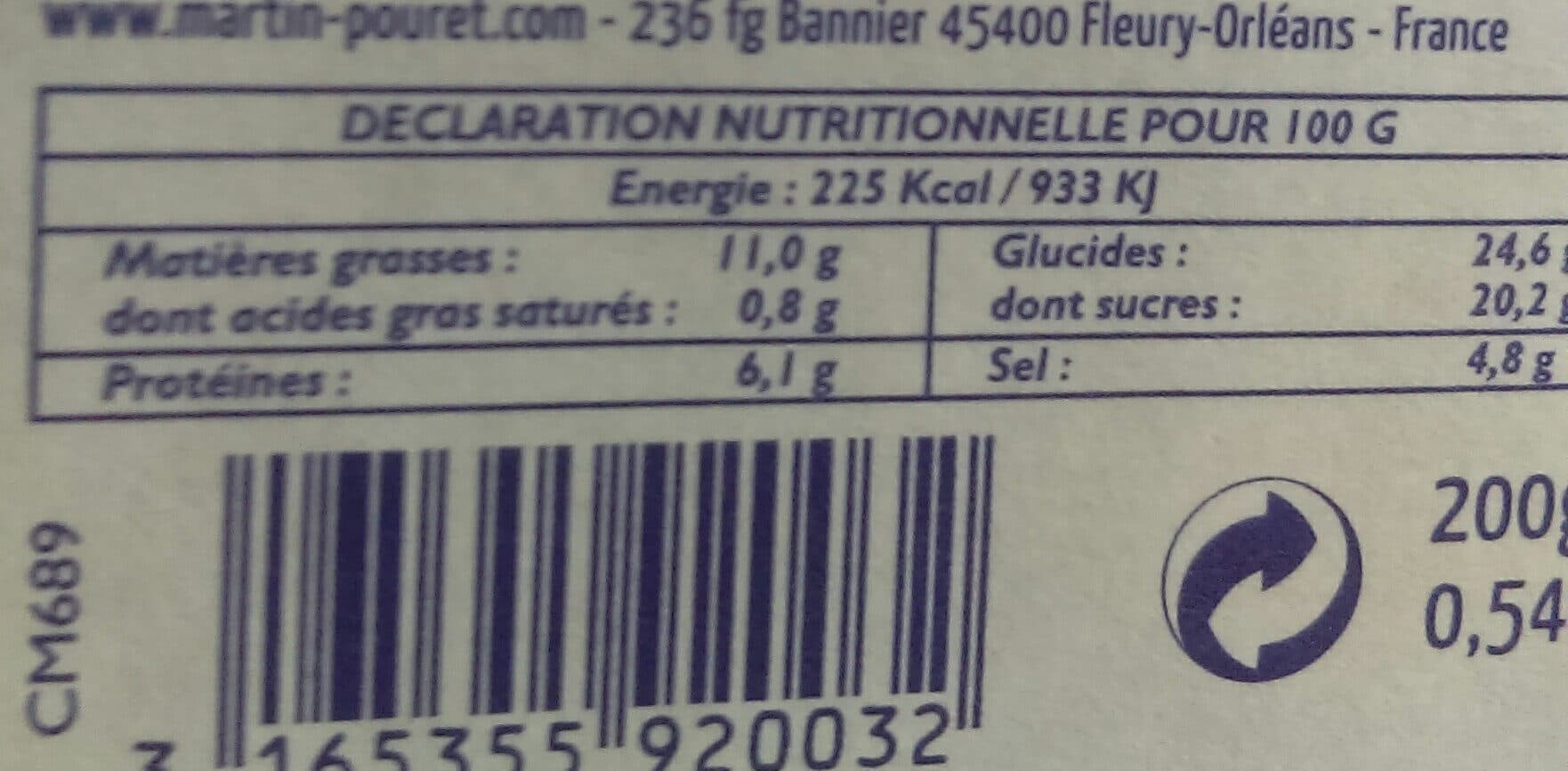 martin pouret Moutarde d'Orléans à la tomate packshot