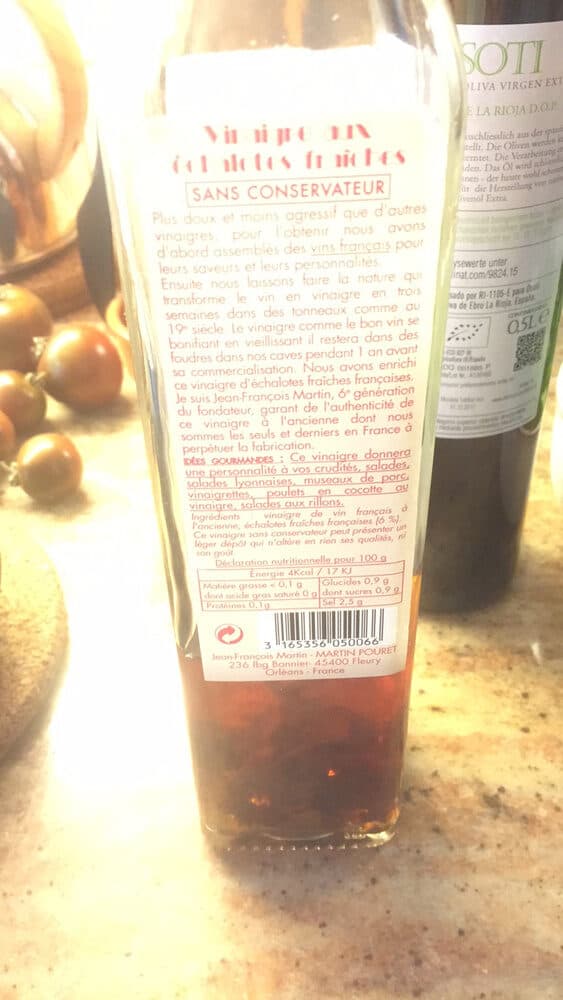 Martin Pouret Vinaigre De Vin Rouge D'Orléans à L'ancienne packshot