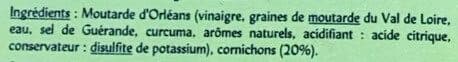 Martin Pouret Moutarde aux morceaux de cornichons packshot