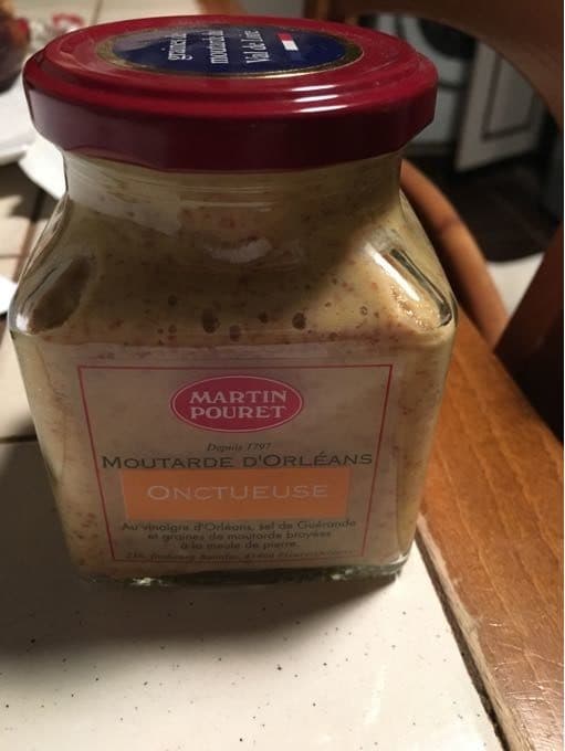 Martin pouret Moutarde D'orléan Onctueuse packshot