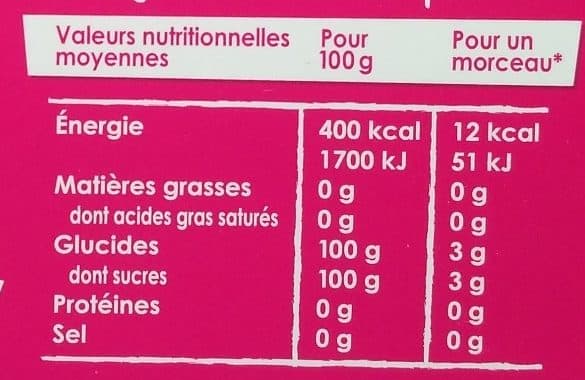 Daddy Demi-morceaux de sucre packshot