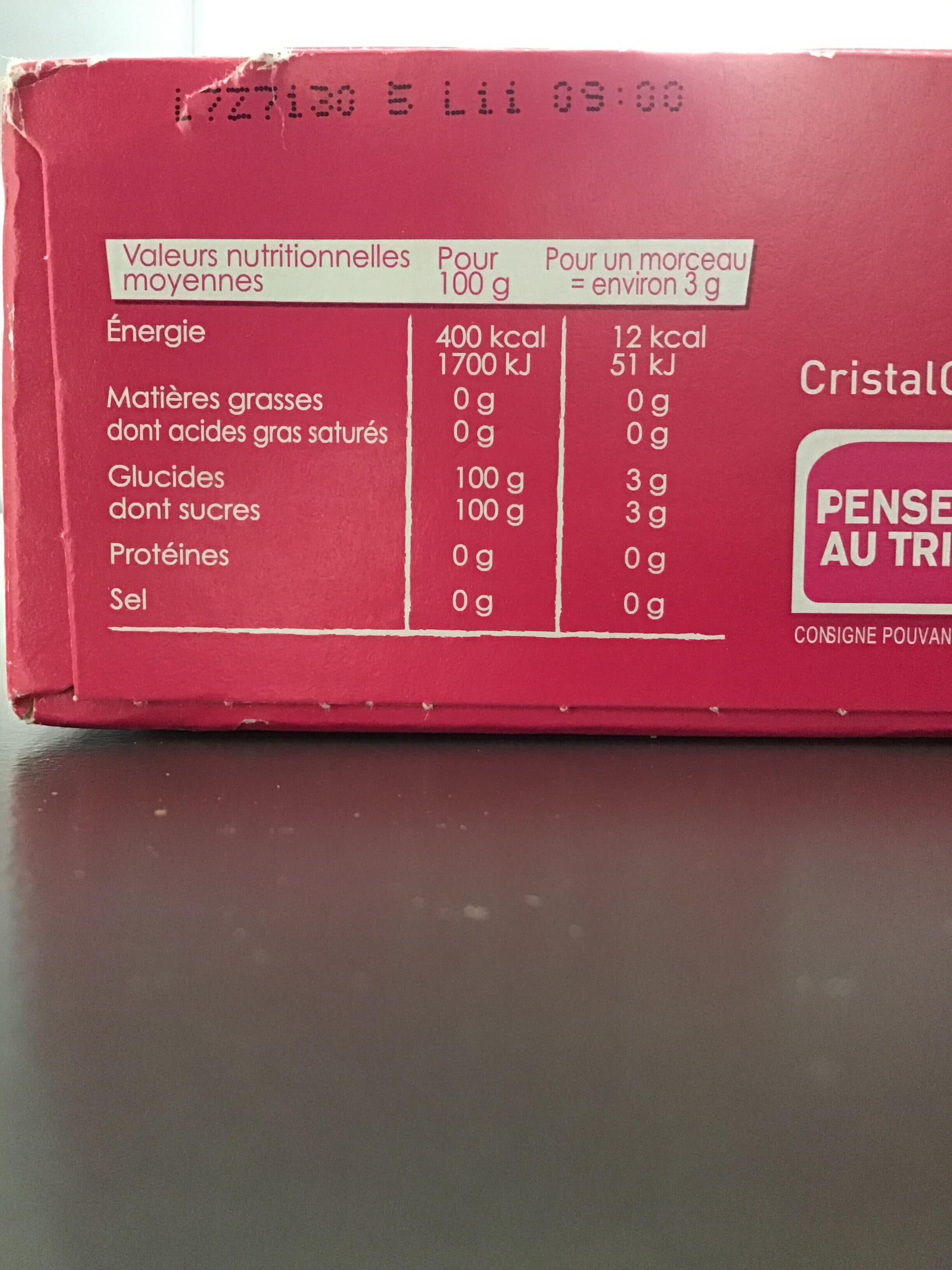Daddy Sucres ronds en demi-morceaux packshot