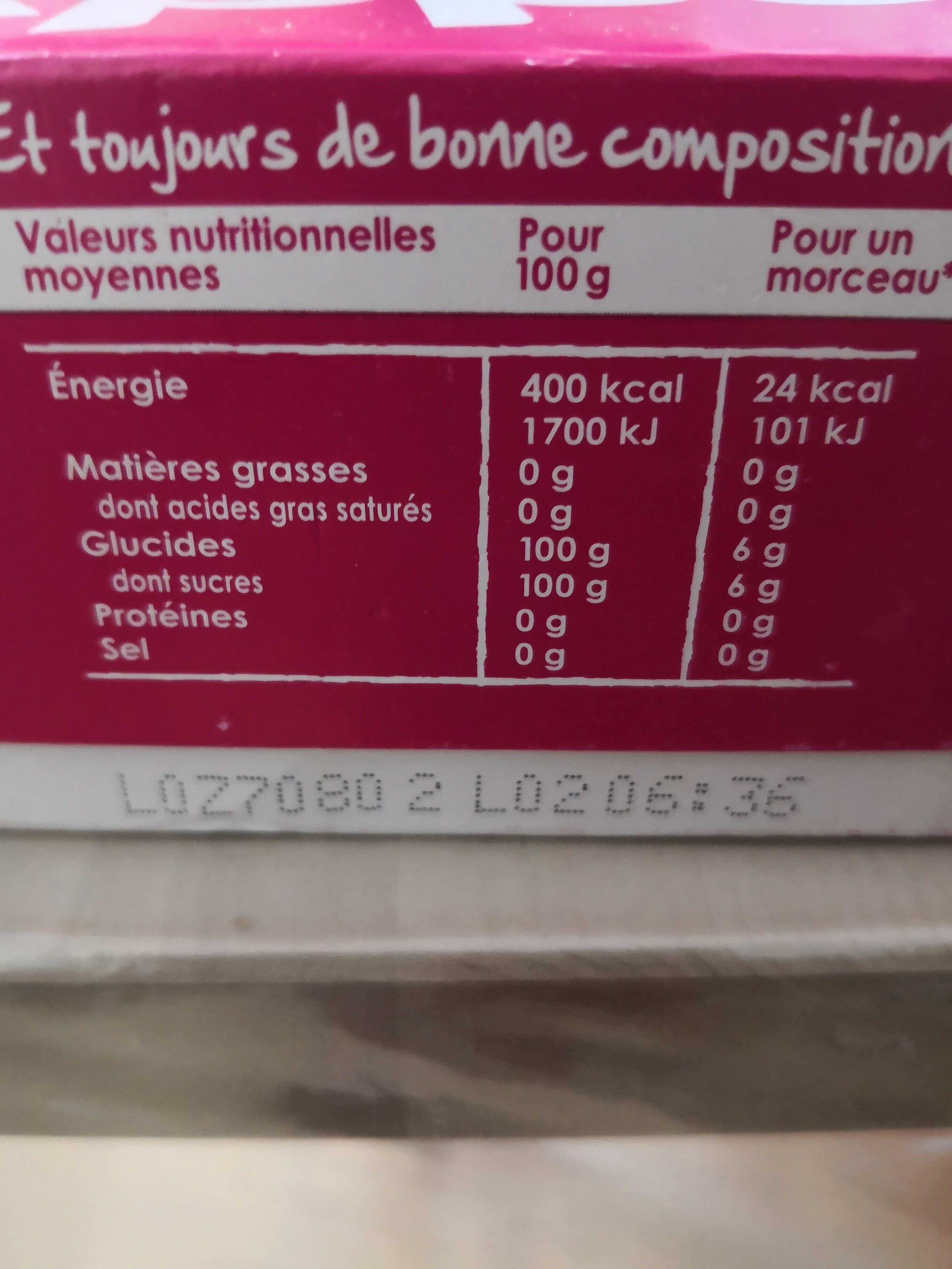 Daddy Daddy sucres en morceaux n°4 1 k packshot