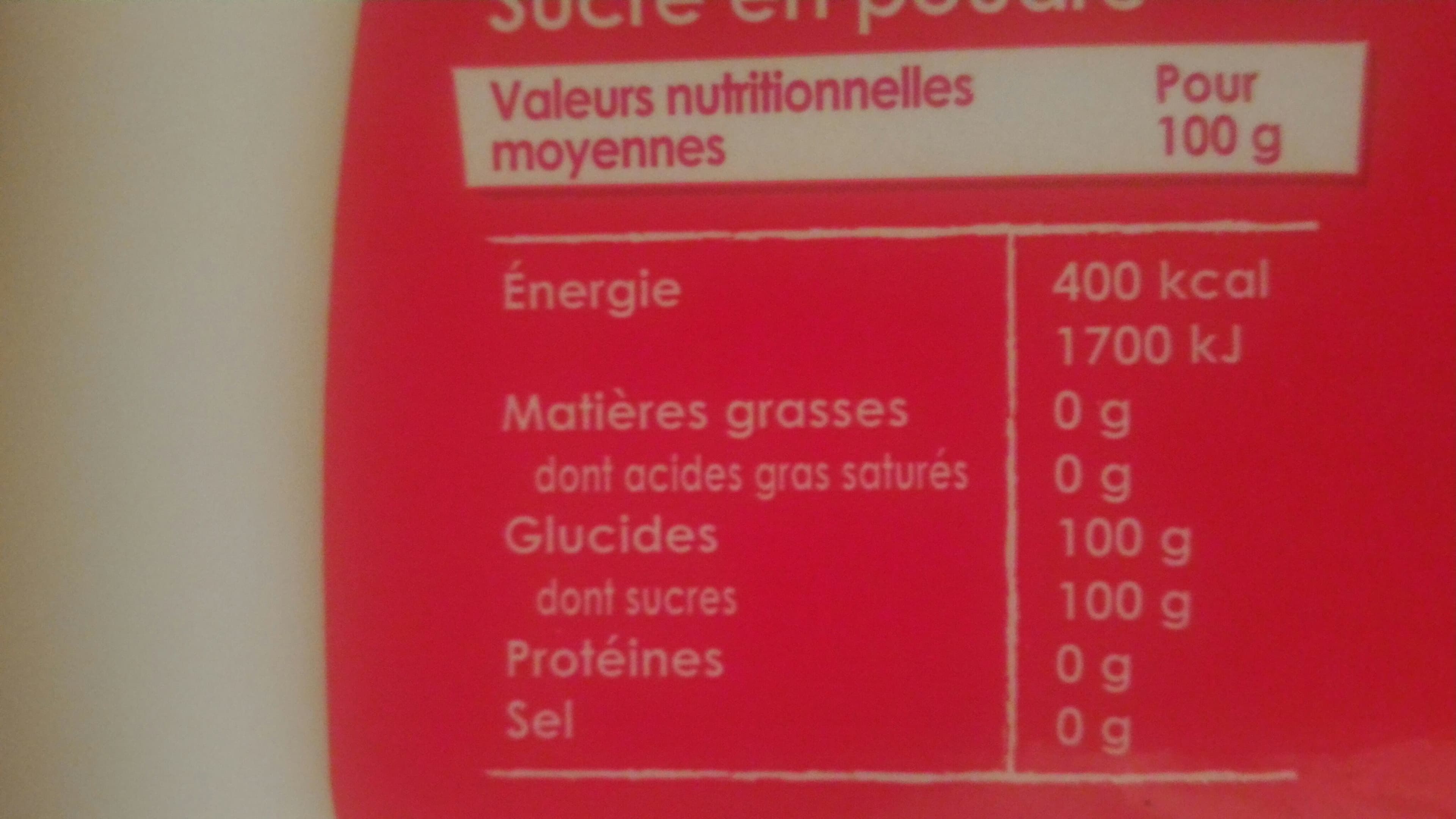 Daddy Sucre en poudre packshot