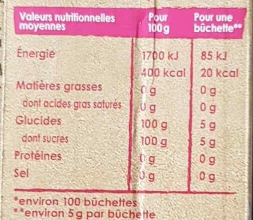 Daddy Daddy Boîte Distributrice de 100 bûchettes packshot