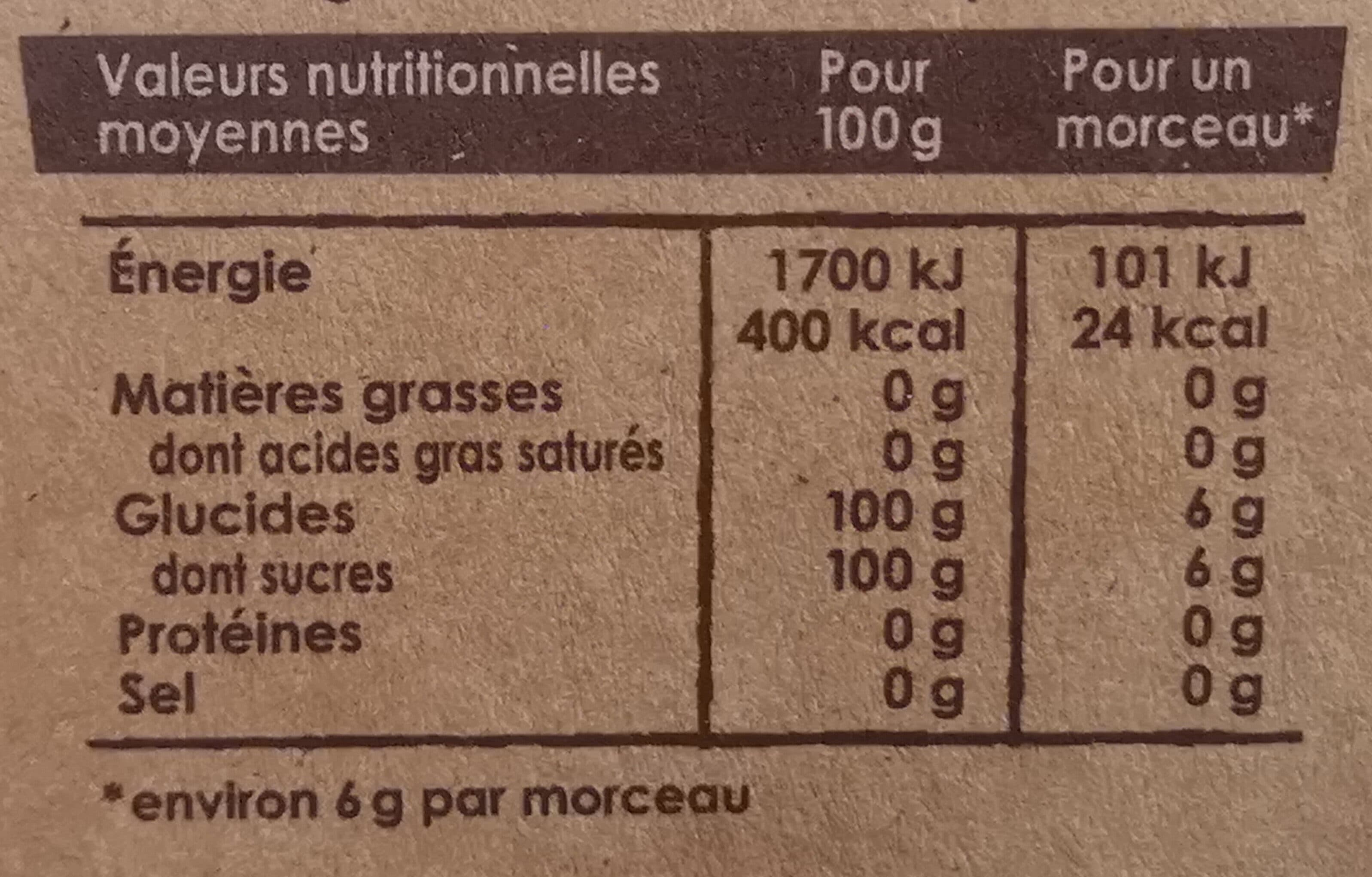 Daddy Daddy morceau pure canne kg packshot