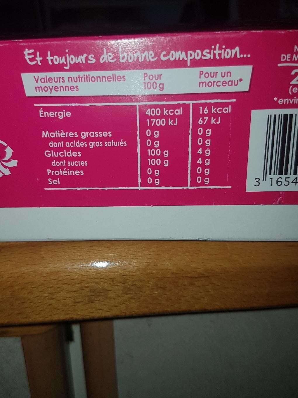 Daddy Daddy petits sucres en cubes blancs 1 kg packshot