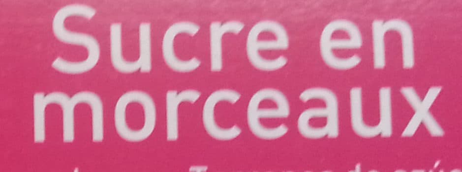 Daddy Daddy cote coeur blancs petits sucres en morceaux packshot