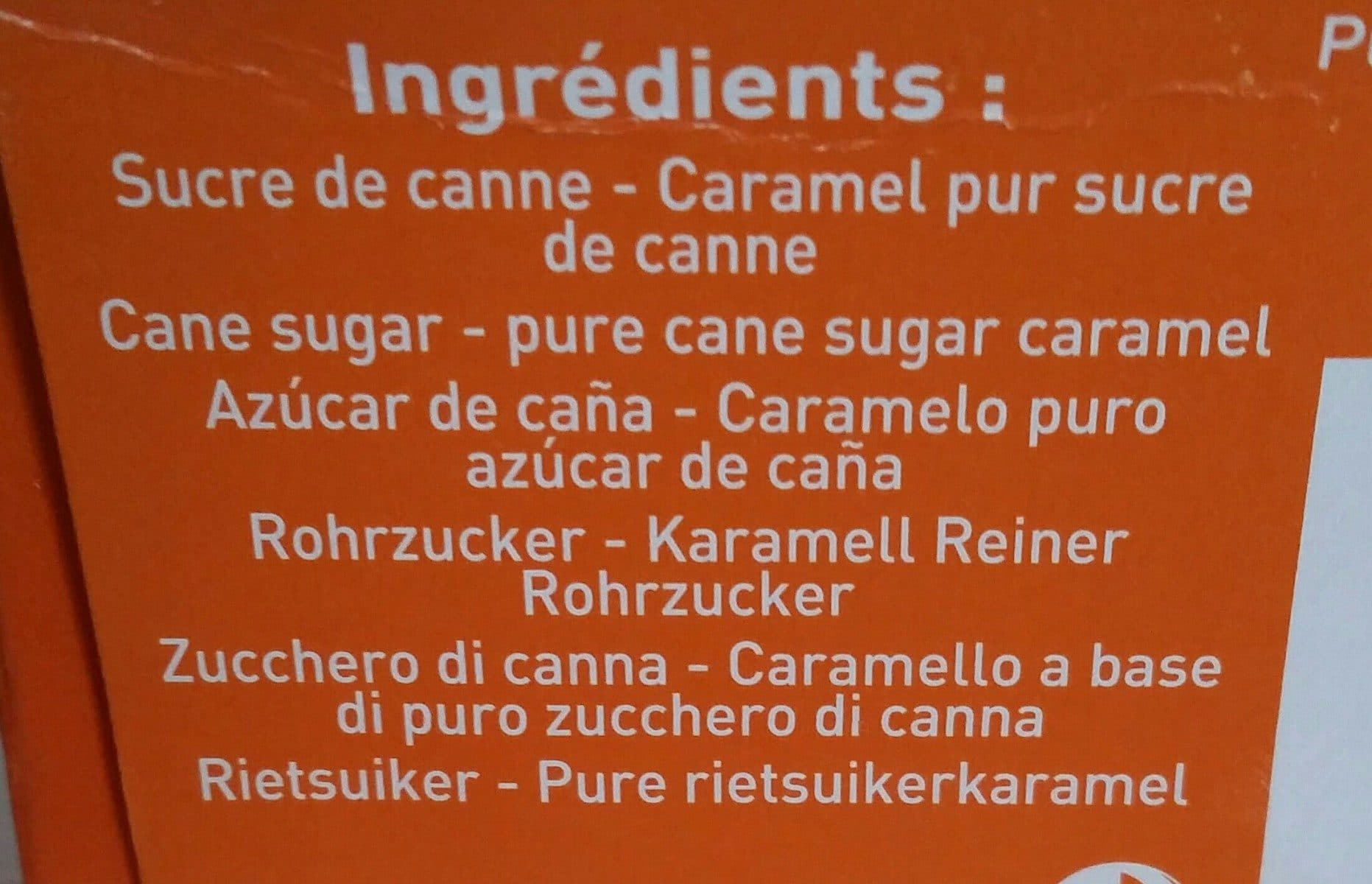 Daddy Daddy cote coeur roux petits sucres en morceaux packshot