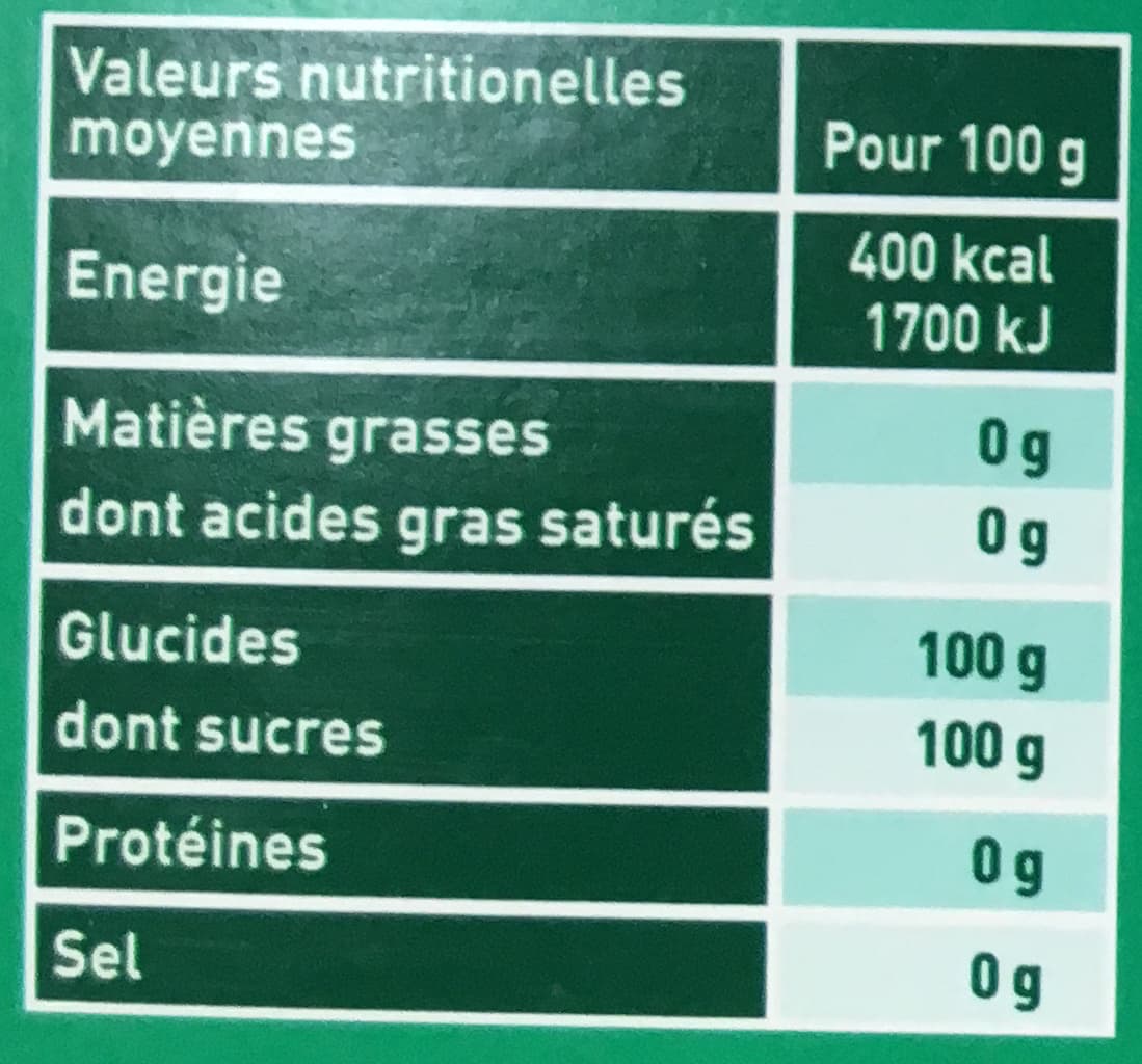 Daddy Daddy petits cubes pure canne bio packshot