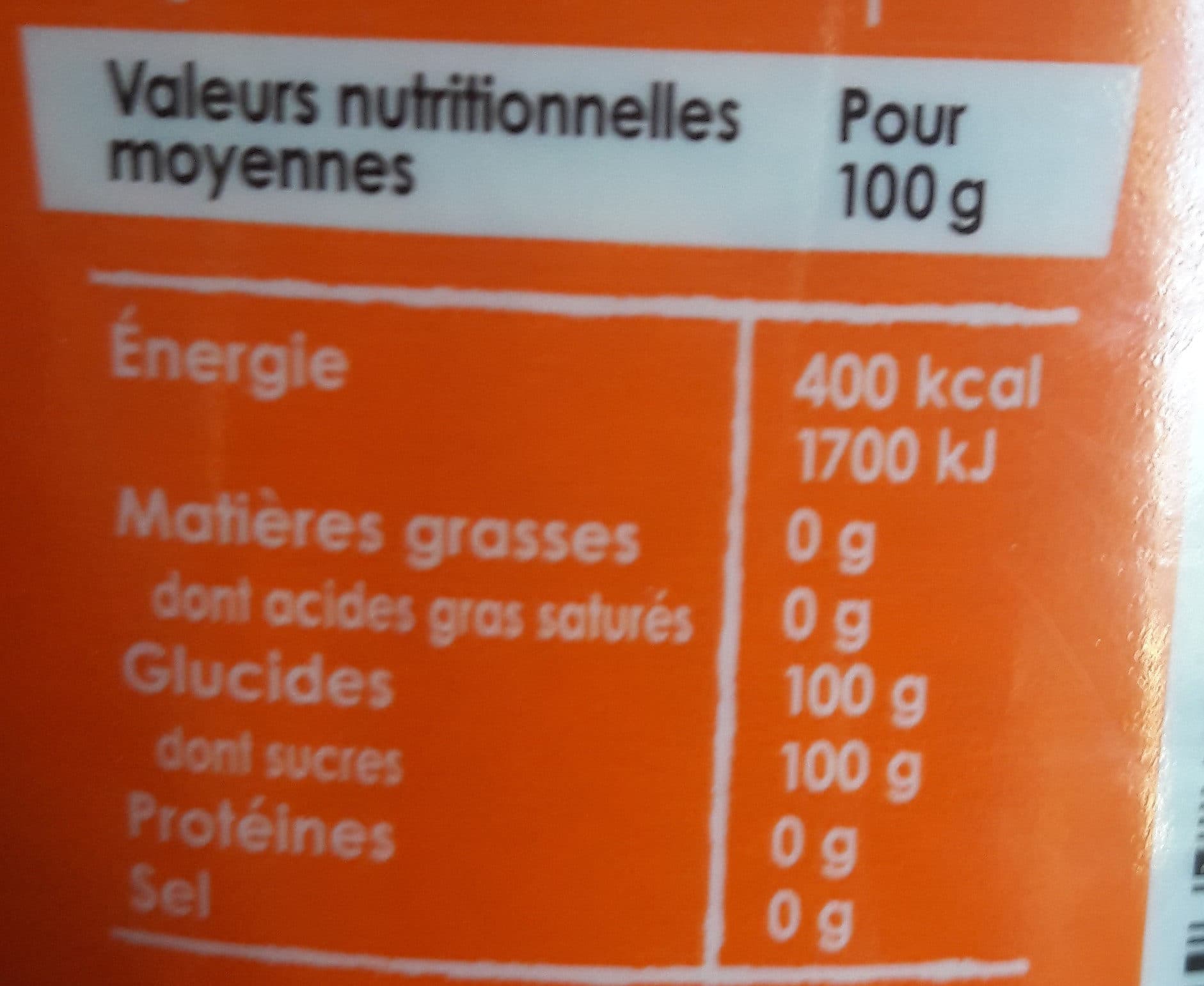 Daddy Cassonade pure canne packshot