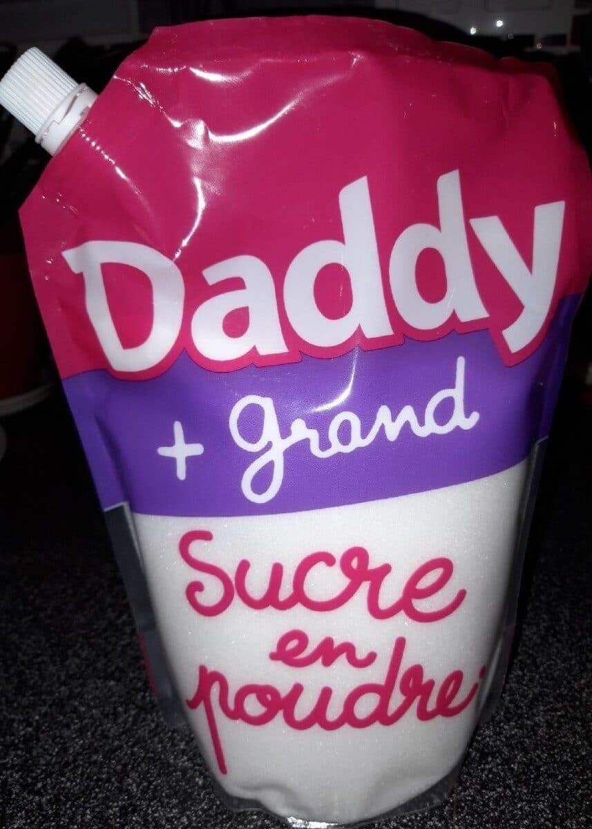 Daddy Sucre en poudre packshot
