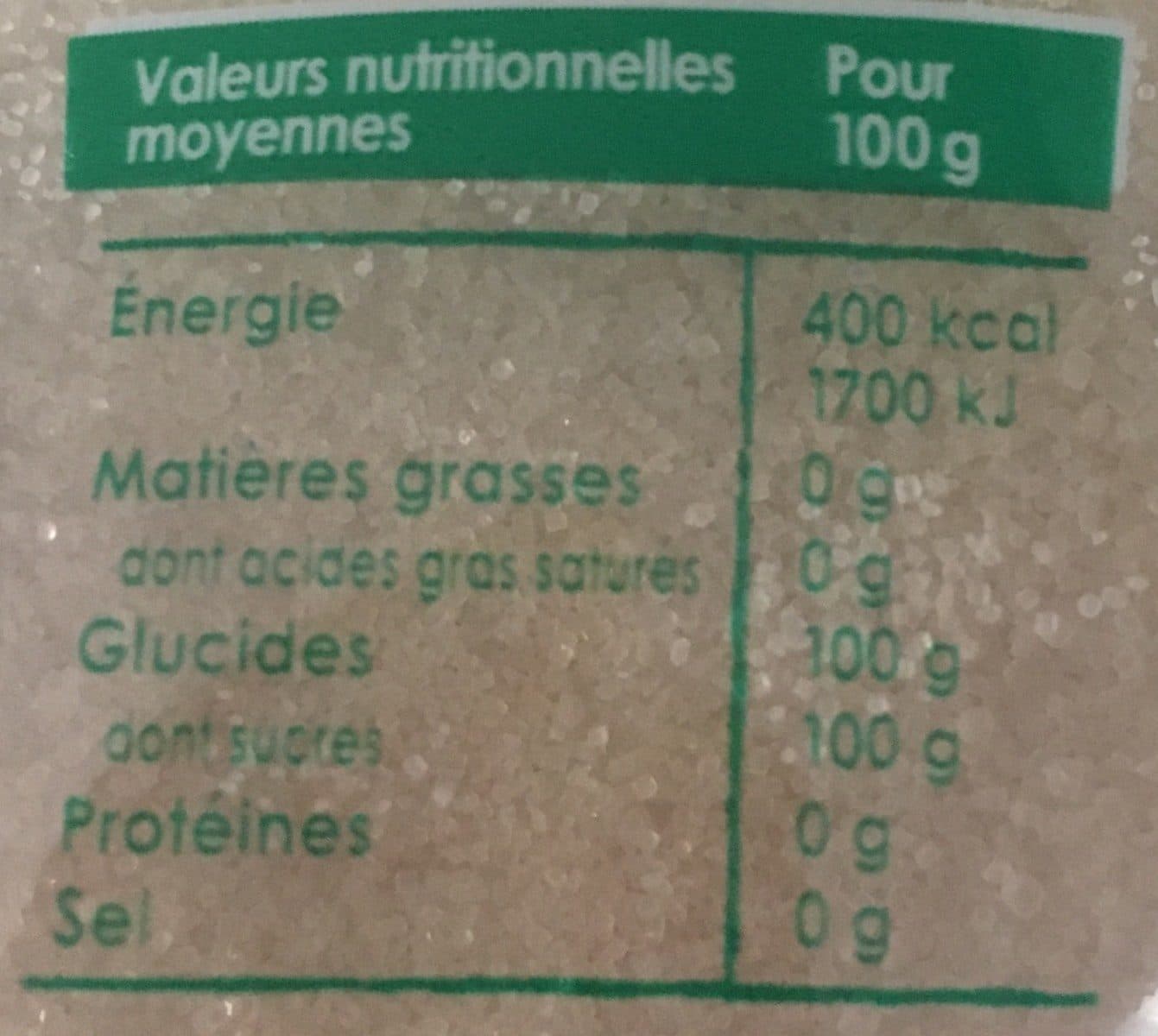 Daddy Sucre pure canne bio packshot
