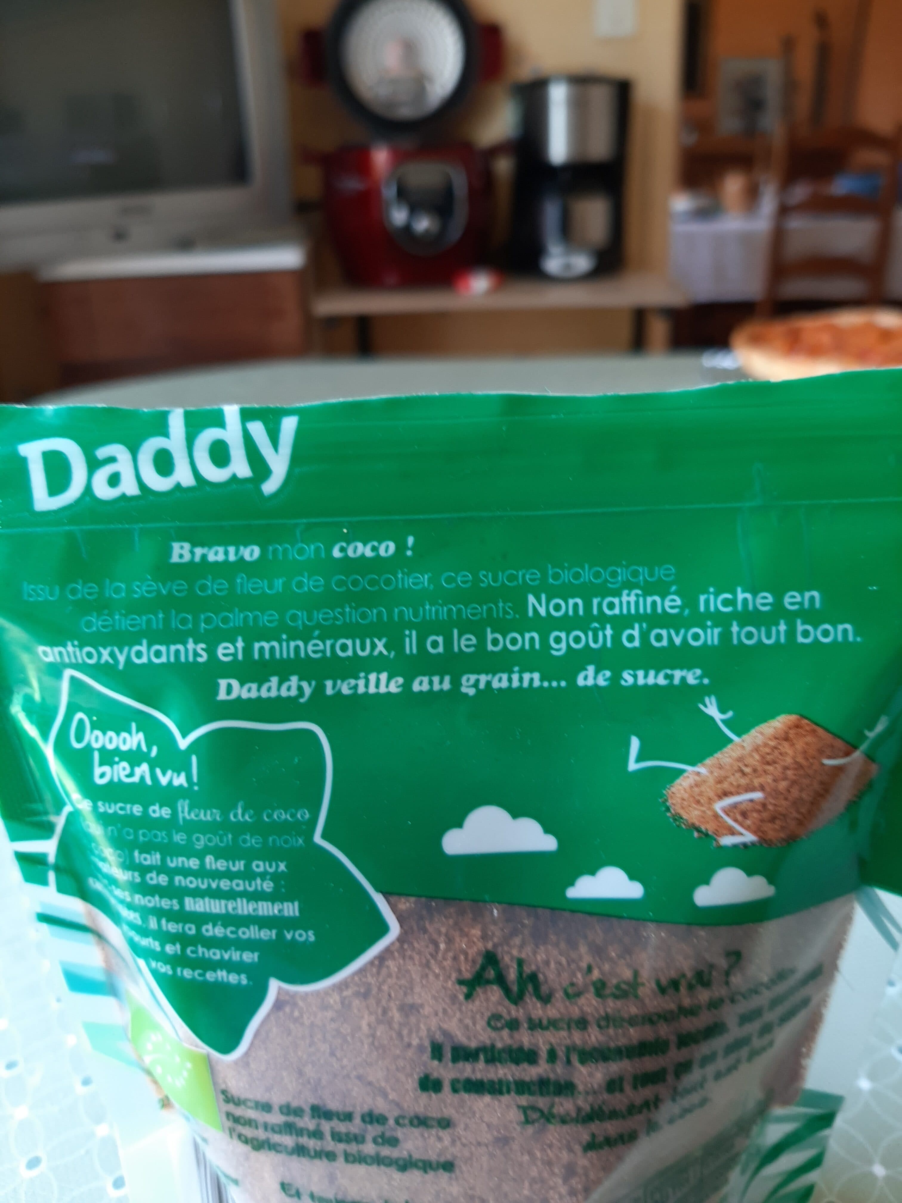 Daddy Sucre de Fleur de Coco Bio packshot