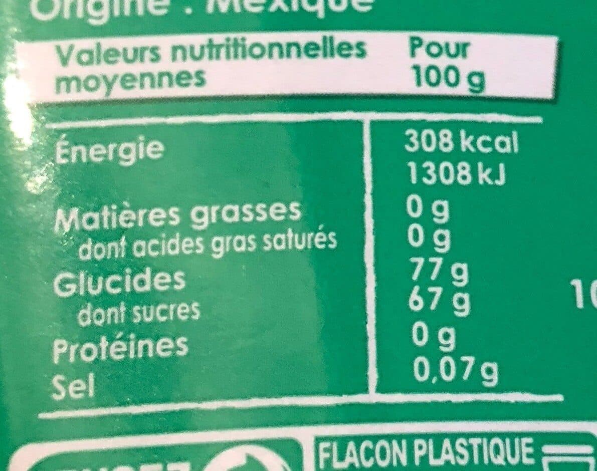 Daddy Sirop d'Agave bio packshot