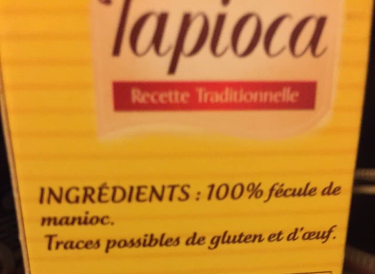 Tipiak Tapioca packshot