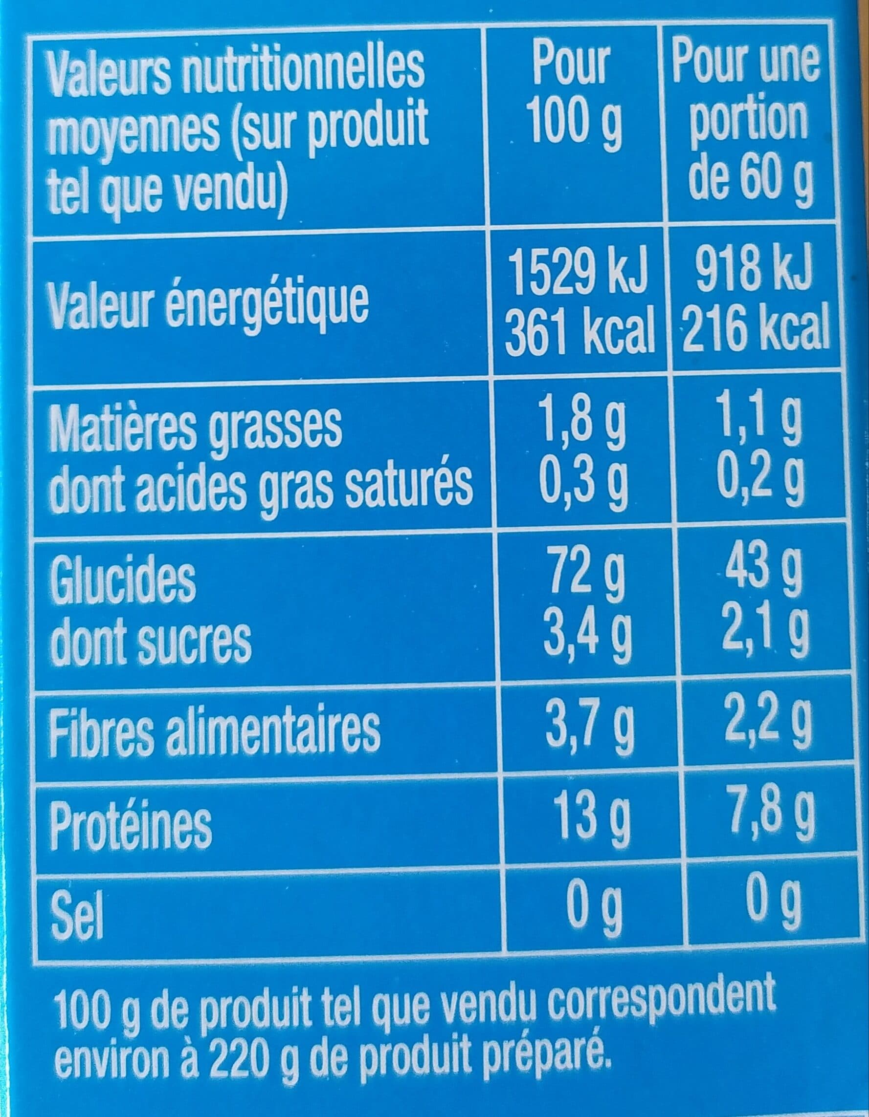 Tipiak Couscous moyen packshot