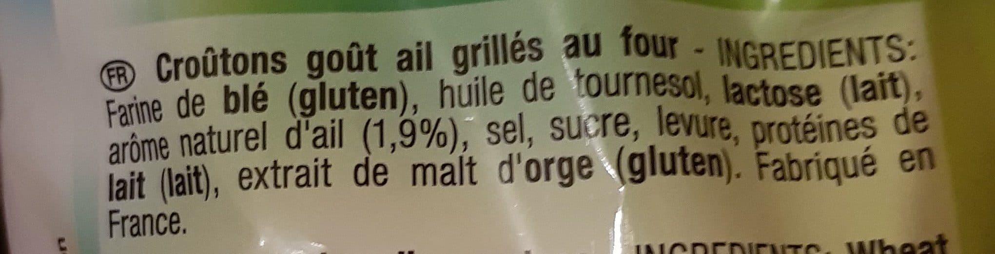Tipiak Croutons Gout Ail packshot