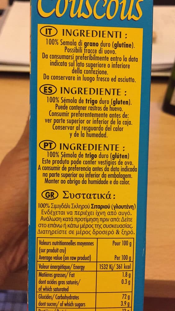 Tipiak Couscous packshot