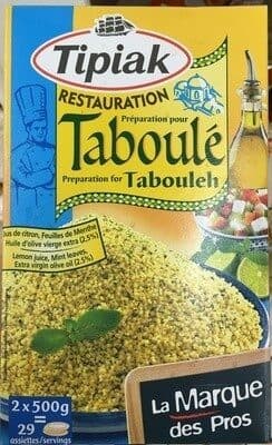 Tipiak Restauration Préparation pour Taboulé packshot