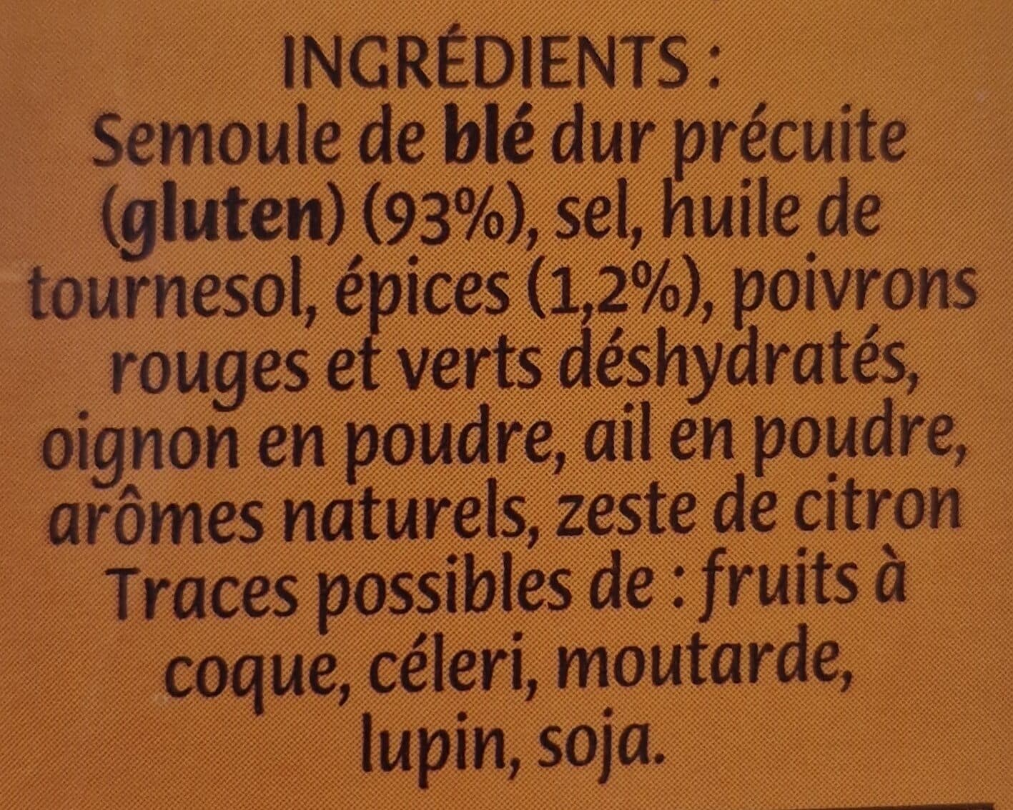 Tipiak Couscous parfumé aux épices douces packshot