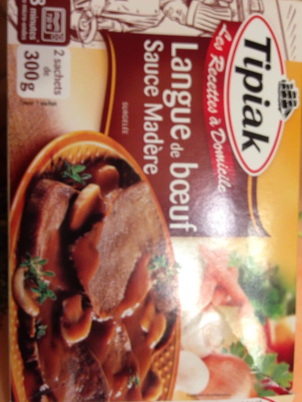 Tipiak Langue de boeuf packshot