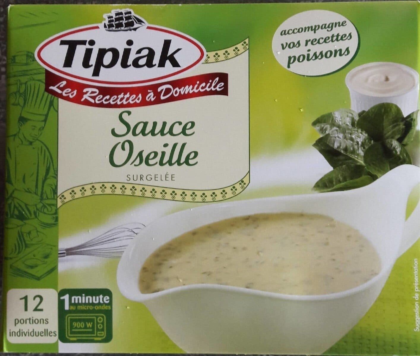 Tipiak Sauce oseille surgelée packshot