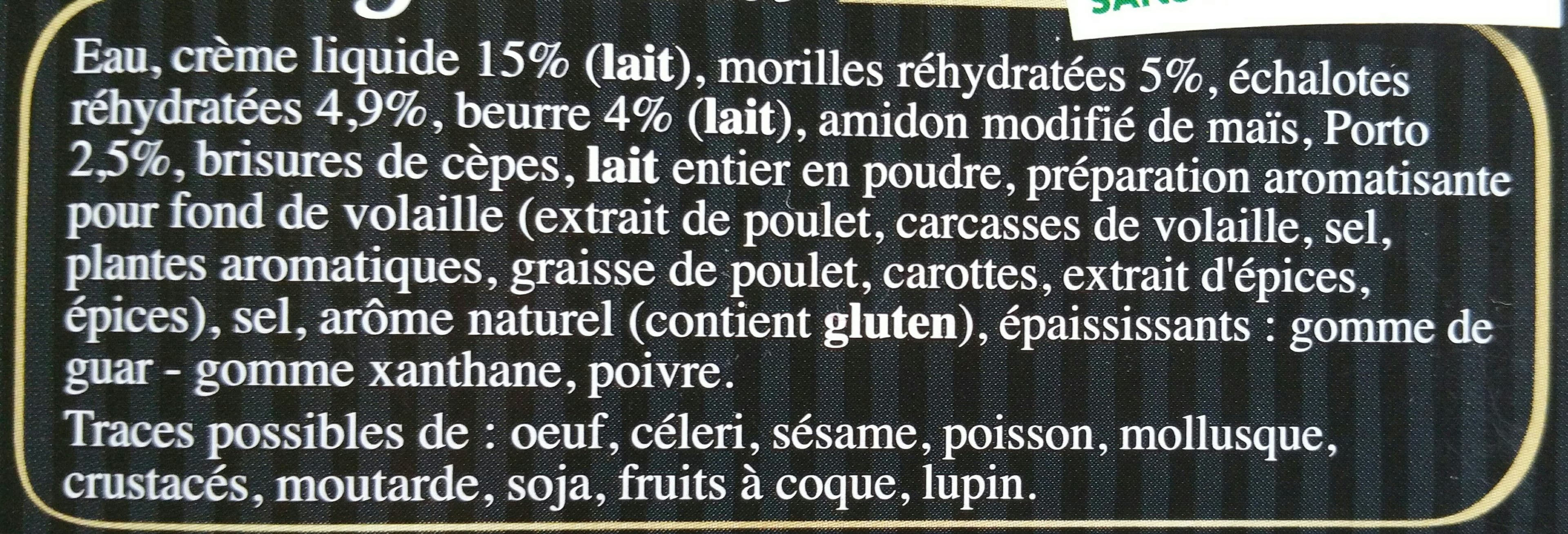 Tipiak Sauce morilles 6x50g soit packshot
