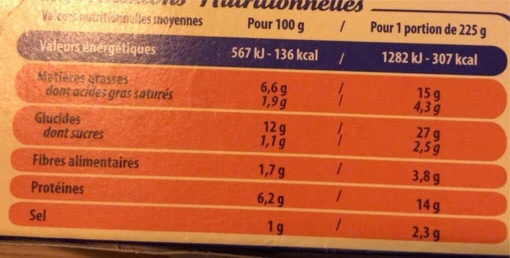 Tipiak Brandade de morue parmentier packshot